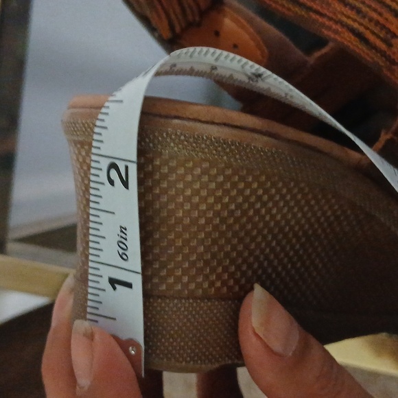 Keen skyline wedge open toed sandals size 7 - Picture 12 of 14